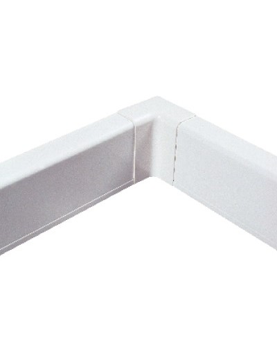 Угол внутренний для плинтусного короба 100х40 мм белый DKC AIR10042 в Петропавловске-Камчатском Аксессуары для кабель-канала Pintop.ru
