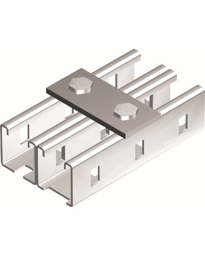 Пластина соединительная, длина 90 мм, 2отв., горячеоцинкованная DKC BMD1011HDZ в Петропавловске-Камчатском Аксессуары для лотков Pintop.ru