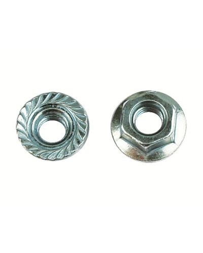 Гайка с насечкой, препятствующей откручиванию М5 (200 шт/уп) DKC (CM100500) в Петропавловске-Камчатском Крепеж Pintop.ru