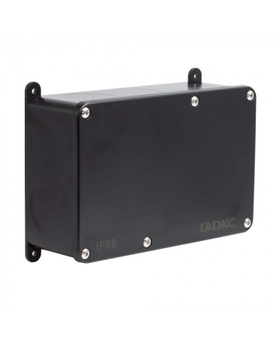 Коробка индустриальная 203х128х69 мм, IP68 с гладкими стенками, черная DKC P68M4017 в Петропавловске-Камчатском Распределительные коробки Pintop.ru