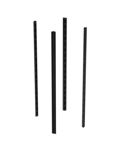 Стойки вертикальные для 19 IT-CQE, В=2000мм, 4шт, RAL9005 DKC (R5KMN20B) в Петропавловске-Камчатском Аксессуары для стоек и шкафов Pintop.ru