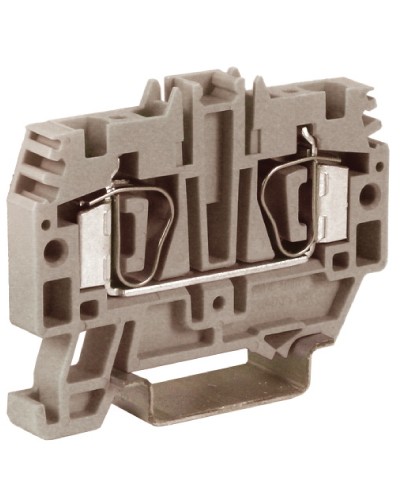 Зажим 4 кв.мм серый DKC ZHM250GR в Петропавловске-Камчатском Держатели, клипсы, скобы Pintop.ru