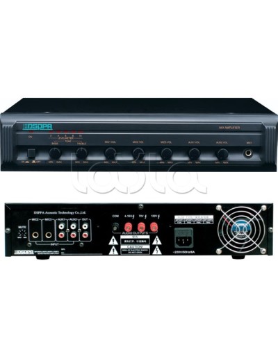 Микшер-усилитель DSPPA MP-300P в Петропавловске-Камчатском Система оповещения и трансляции Dsppa Pintop.ru