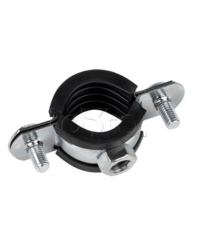 Хомут стальной 3/8 (15-19 мм), с уплотнителем EKF (hsu1038) в Петропавловске-Камчатском Стяжки-хомуты Pintop.ru