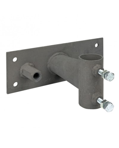 Держатель мачты молниеприемника к стене, D=40мм, вынос 100мм с гайкой EKF PROxima (lp-l0100) в Петропавловске-Камчатском Электротехническое оборудование Pintop.ru