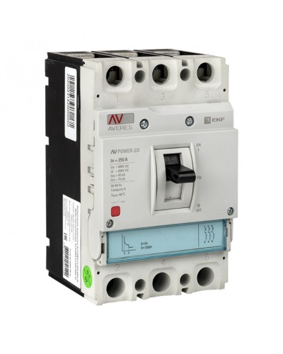 Автоматический выключатель AV POWER-2/3 250А 35kA TR EKF (mccb-23-250-TR-av) в Петропавловске-Камчатском Электротехническое оборудование Pintop.ru