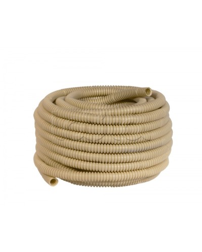 Труба гофр. ПВХ с протяжкой d20 мм (25 м) светлое дерево EKF-Plast (tg-z-20w) в Петропавловске-Камчатском Труба гофрированная Pintop.ru