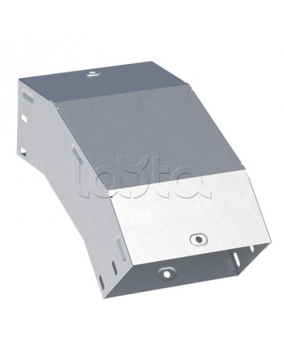 Угол 45 град. вертикальный внешний 100x400-1,0 мм HDZ EKF (vo45100400-1-HDZ) в Петропавловске-Камчатском Аксессуары для лотков Pintop.ru