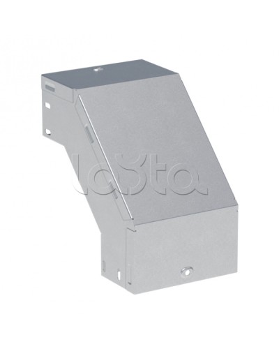 Угол 90 град. вертикальный внешний 35x100 мм EKF (vo9035100) в Петропавловске-Камчатском Аксессуары для лотков Pintop.ru