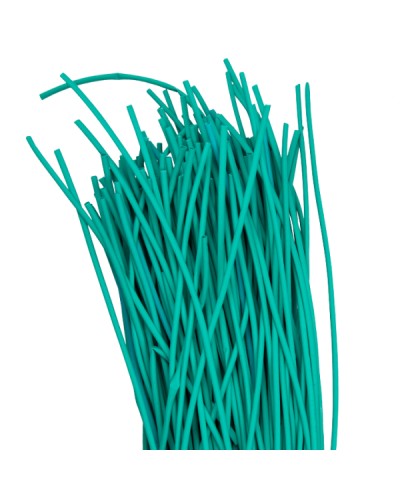 Термоусаживаемая трубка ТУТ нг 2/1 зеленая в отрезках по 1м EKF PROxima (tut-2-j-1m) в Петропавловске-Камчатском Аксессуары для кабель-канала Pintop.ru