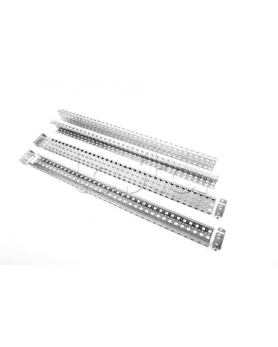 Шина монтажная 23х73 с держателем для шкафов EMS высота/ширина/глубина 1800 мм Elbox EMS-RM-73.23.1800 в Петропавловске-Камчатском Аксессуары для стоек и шкафов Pintop.ru