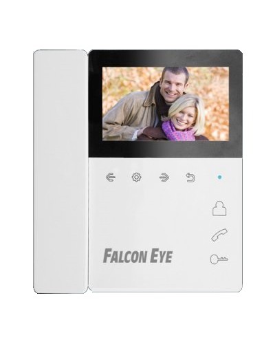 Монитор цветного видеодомофона с трубкой на магните Falcon Eye Lira в Петропавловске-Камчатском Вызывные видеопанели малоабонентные Pintop.ru