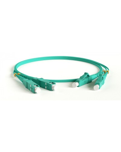 Патч-корд волоконно-оптический Hyperline FC-D2-503-LC/PR-SC/PR-H-50M-LSZH-AQ в Петропавловске-Камчатском Патч-корды оптические Pintop.ru