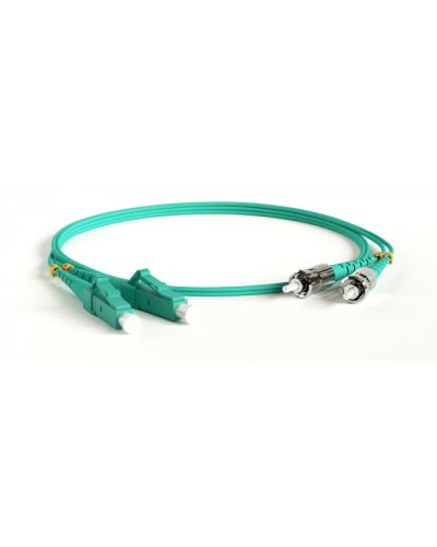 Патч-корд волоконно-оптический Hyperline FC-D2-503-LC/PR-ST/PR-H-1.5M-LSZH-AQ в Петропавловске-Камчатском Патч-корды оптические Pintop.ru