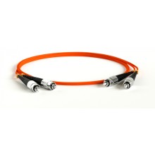 Патч-корд волоконно-оптический Hyperline FC-D2-50-FC/PR-FC/PR-H-2M-LSZH-OR