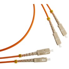 Патч-корд Hyperline FC-D3-50-SC/PR-SC/PR-H-3M-LSZH-OR