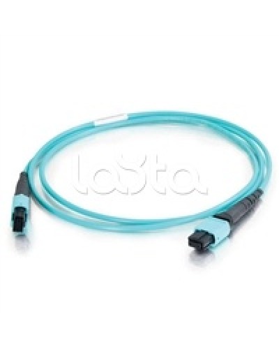 Патч-корд волоконно-оптический Hyperline (FHD-MC3-503-MPOF12/PS-MPOF12/PS-A-3M-LSZH-AQ) в Петропавловске-Камчатском Патч-корды и пигтейлы Pintop.ru