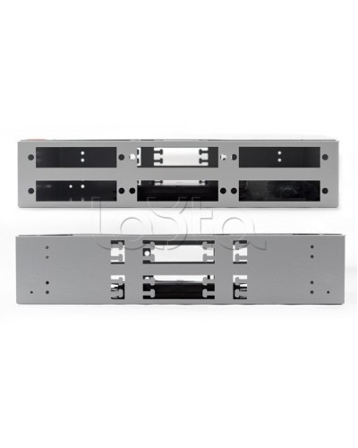 Бокс оптический Hyperline FO-19R-2U-6xSLT-W140H42-48UN-GY в Петропавловске-Камчатском Кросс оптический Pintop.ru