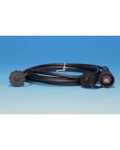 Патч-корд промышленный Hyperline PC-IE-LPM-UTP-RJ45-RJ45-C5e-10M-BK в Петропавловске-Камчатском Патчкорды (медные) Pintop.ru