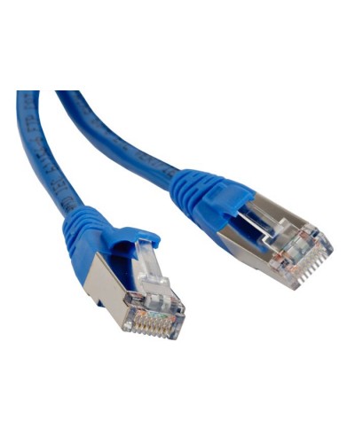 Патч-корд экранированный Hyperline PC-LPM-STP-RJ45-RJ45-C6-10M-LSZH-BL в Петропавловске-Камчатском Патчкорды (медные) Pintop.ru