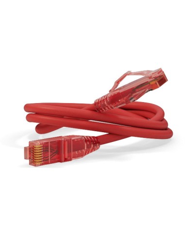Патч-корд U/UTP Hyperline PC-LPM-UTP-RJ45-RJ45-C5e-15M-LSZH-RD в Петропавловске-Камчатском Патчкорды (медные) Pintop.ru