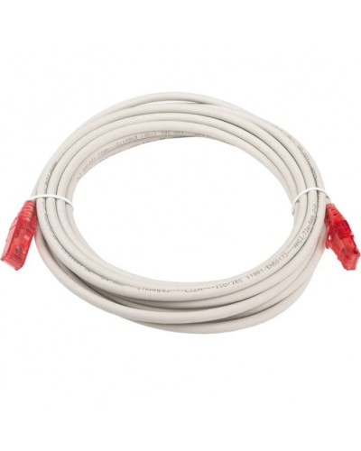 Патч-корд RJ45-RJ45, 4 пары, UTP, кат.5е, LSZH (5м) Hyperline PC-LPM-UTP-RJ45-RJ45-C5e-5M-LSZH-GY в Петропавловске-Камчатском Патчкорды (медные) Pintop.ru