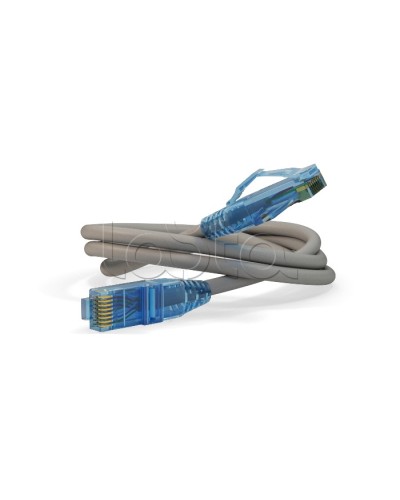 Патч-корд RJ45-RJ45, 4 пары, UTP, кат.6, LSZH (20м) Hyperline PC-LPM-UTP-RJ45-RJ45-C6-20M-LSZH-GY в Петропавловске-Камчатском Патчкорды (медные) Pintop.ru
