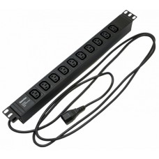 Блок розеток Hyperline SHE19-10IEC-2.5IEC