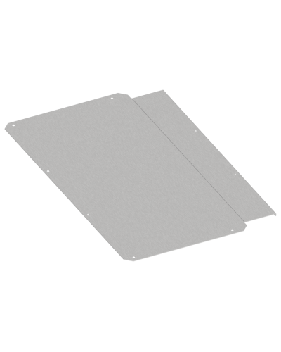 FORMAT Фланец основания встроенного отсека сплошной 400х800мм IEK (FO-00-FBCS-040-080) в Петропавловске-Камчатском Аксессуары для стоек и шкафов Pintop.ru