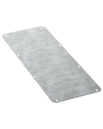 FORMAT Фланец основания вентилируемый в шкаф 400х800мм IEK (FO-00-FBV-040-080) в Петропавловске-Камчатском Аксессуары для стоек и шкафов Pintop.ru