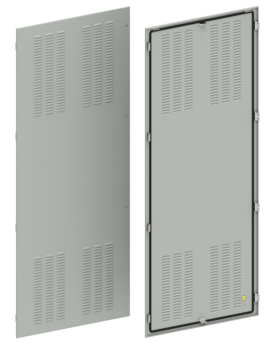 FORMAT Панель задняя вентилируемая 2000х800мм IEK (FO-00-PBV-200-080) в Петропавловске-Камчатском Аксессуары для стоек и шкафов Pintop.ru