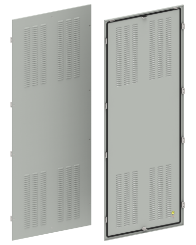 FORMAT Панель боковая вентилируемая 2000х800мм IP31 (2шт/компл) IEK (FO-00-PSV-200-080-31) в Петропавловске-Камчатском Аксессуары для стоек и шкафов Pintop.ru