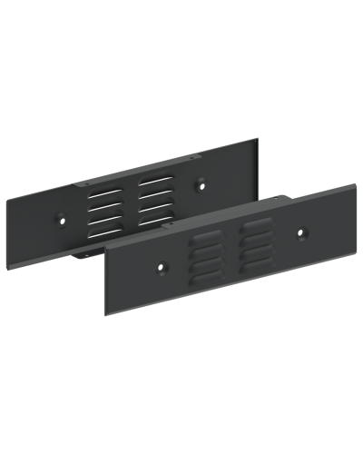 FORMAT Панель цоколя вентилируемая 100х400мм RAL7021 (2шт/компл) IEK (FO-00D-PCV-010-040-7021) в Петропавловске-Камчатском Аксессуары для стоек и шкафов Pintop.ru