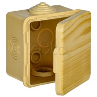 Коробка расп. КМ для о/п D=85х40мм IP54 4 вв. сосна IEK (UKO21-085-040-000-K34-54)