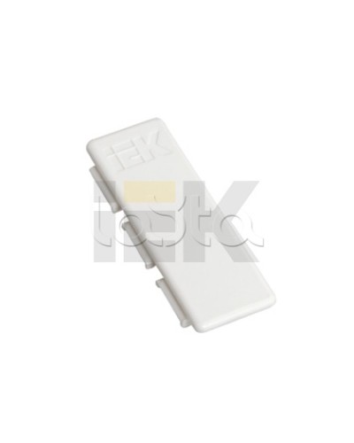 Соединитель на стык для закрытия распила c лицевой стороны при соединении кабель-каналов типоразмера 100х60 IEK (CKK-40D-SL75-K01) в Петропавловске-Камчатском Аксессуары для кабель-канала Pintop.ru