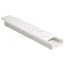 Кабель-канал 100x40 с крышкой парапетный IEK CKK40-100-040-1-K01