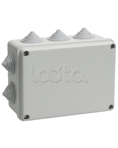 Коробка КМ41242 распаячная для о/п (RAL7035, 10 гермовводов) IEK UKO10-150-110-070-K41-55 в Петропавловске-Камчатском Распределительные коробки Pintop.ru