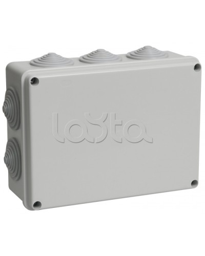 Коробка КМ41244 распаячная для о/п (RAL7035, 10 гермовводов) IEK UKO11-190-140-070-K41-55 в Петропавловске-Камчатском Аксессуары для средств охраны периметра Pintop.ru