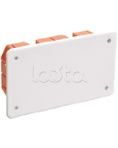 Коробка КМ41006 распаячная для твердых стен (с саморезами, с крышкой) IEK UKT11-172-096-045 в Петропавловске-Камчатском Распределительные коробки Pintop.ru