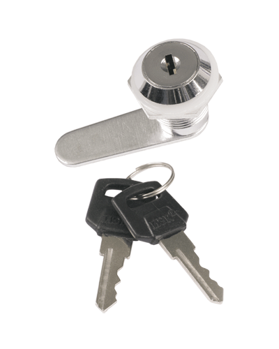 Замок с ключом для металлических шкафов IEK (YZK10-18-20-40) в Петропавловске-Камчатском Расходные материалы для шкафов и стоек Pintop.ru