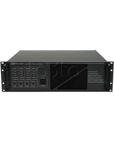 Усилитель мощности 4-x канальный JDM PA-412DP в Петропавловске-Камчатском Усилители Pintop.ru