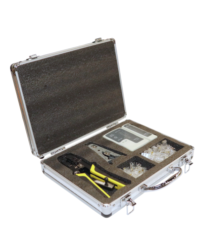 Набор инструментов для изготовления и тестирования патч-кордов LANMASTER LAN-NT-TK/PATCH-TST в Петропавловске-Камчатском Аксессуары для стоек и шкафов Pintop.ru