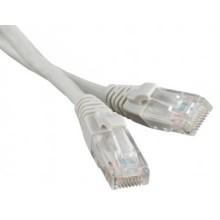 Патч-корд UTP, кат. 6, RJ45-RJ45, серый, длина 1.5 м LANMASTER LAN6-45-45-1.5-GY
