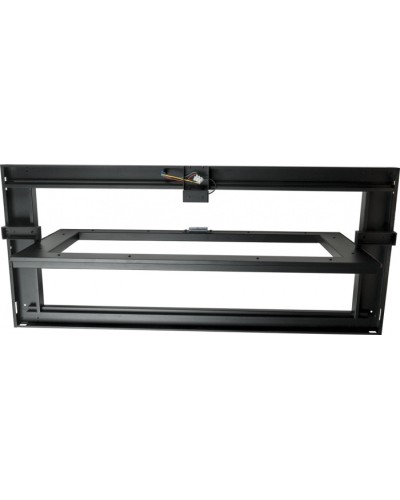 Крыша секции коридора 1200 мм для шкафов LANMASTER DCS шириной 600 мм, откидывающаяся, с ЭМ замком LANMASTER LAN-DC-RFP-12x6-OP в Петропавловске-Камчатском Аксессуары для стоек и шкафов Pintop.ru