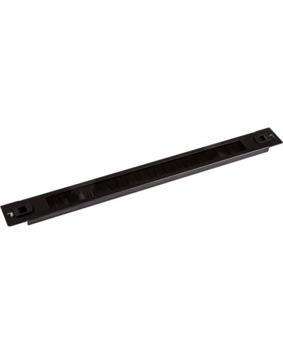 Панель 19 с щеточным вводом 1U, быстросъемная, черная LANMASTER LAN-DC-TLBRP-1U в Петропавловске-Камчатском Аксессуары для стоек и шкафов Pintop.ru