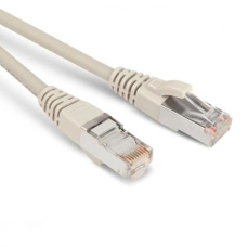 Патч-корд RJ45 - RJ45, 4 пары, FTP, категория 5е, 10 м, белый, LSZH LANMASTER LAN-PC45/S5E-10-WH