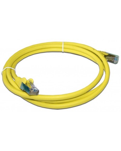 Патч-корд RJ45 - RJ45, 4 пары, FTP, категория 6A, 3 м, желтый, LSZH LANMASTER LAN-PC45/S6A-3.0-YL в Петропавловске-Камчатском Патч-корды и пигтейлы Pintop.ru