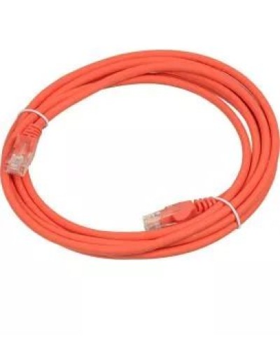 Патч-корд RJ45 - RJ45, 4 пары, UTP, категория 6, 2 м, оранжевый, LSZH LANMASTER LAN-PC45/U6-2.0-OR в Петропавловске-Камчатском Патч-корды и пигтейлы Pintop.ru