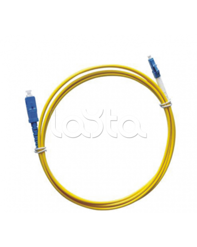 Патч-корд оптический LANMASTER LAN-ST-SC/SA-5.0 в Петропавловске-Камчатском Патч-корды и пигтейлы Pintop.ru
