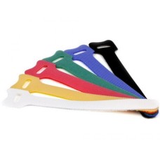 Хомут-липучка 310 мм, желтый (20 шт.уп) LANMASTER LAN-VCM310-YL